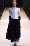 Yohji Yamamoto layered modular skirt