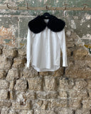 Comme des Garcons Big Furry Collar Shirt