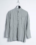 ISSEY MIYAKE topographic shirt