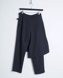 COMME des GARÇONS robe de chambre kilt trousers