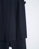 COMME des GARÇONS robe de chambre kilt trousers
