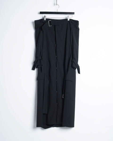 Yohji Yamamoto belt dress