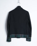 COMME des GARÇONS SHIRT plaid docking jacket