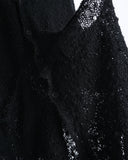 Yohji Yamamoto Pour Homme linen knit coat