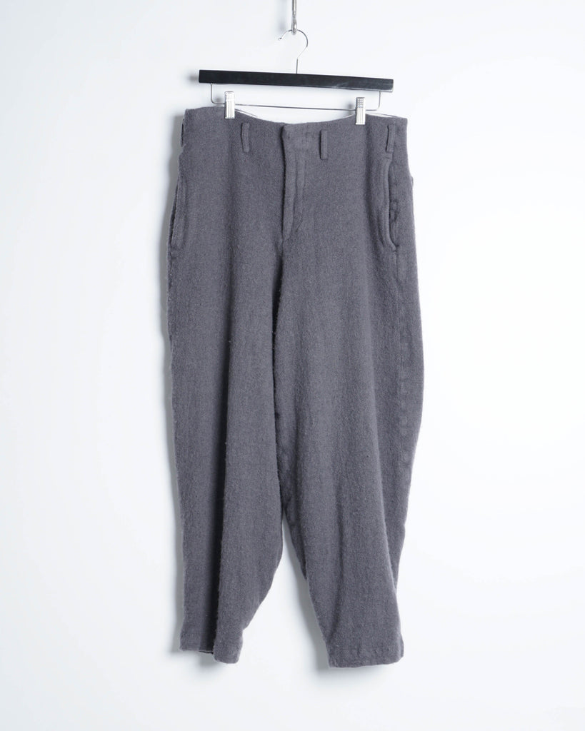 COMME des GARÇONS HOMME PLUS boiled wool pants