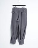 COMME des GARÇONS HOMME PLUS boiled wool pants