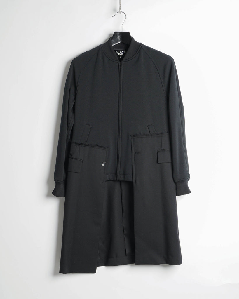 COMME des GARÇONS BLACK zip coat