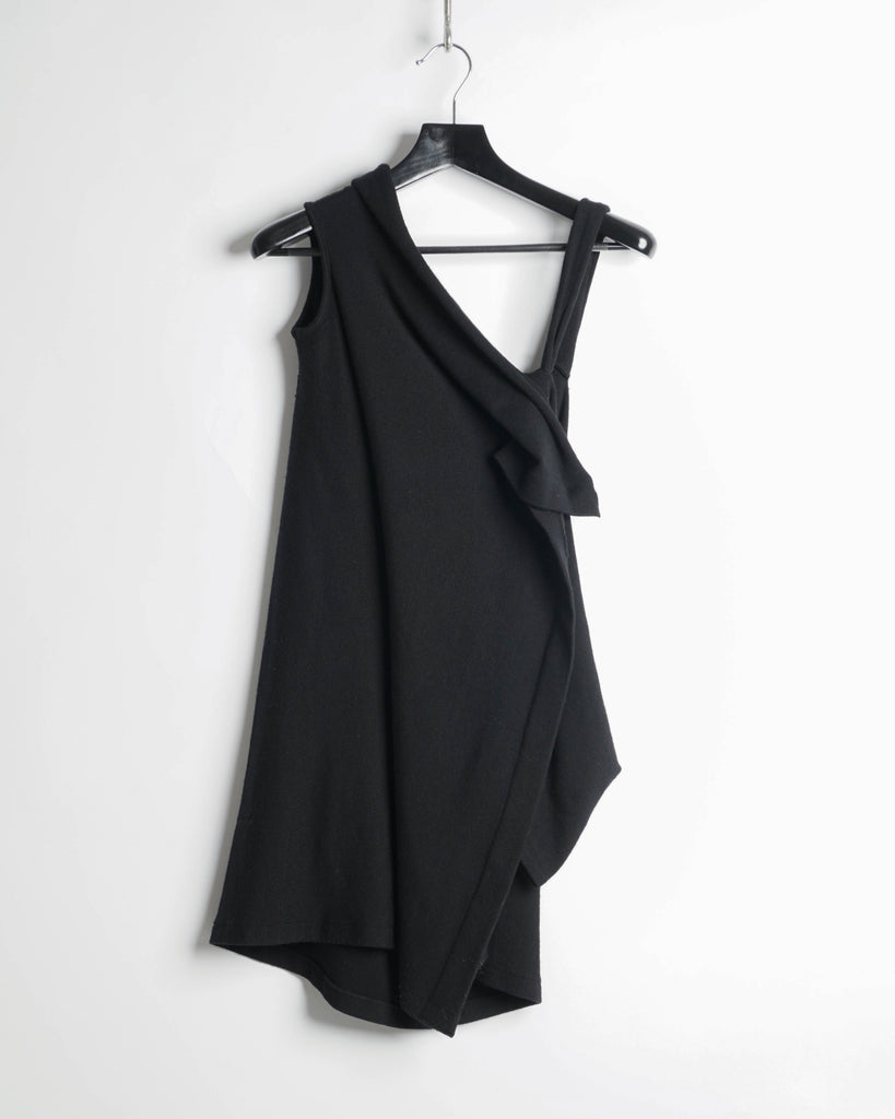 Yohji Yamamoto knit strap dress