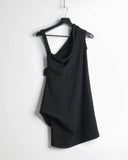 Yohji Yamamoto knit strap dress