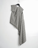 COMME des GARÇONS gingham wrap dress