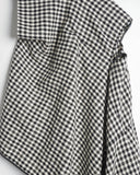 COMME des GARÇONS gingham wrap dress