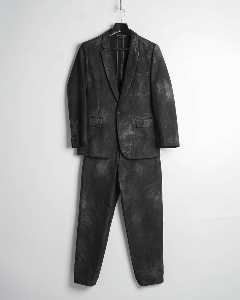 COMME des GARÇONS Homme Plus resin coated suit