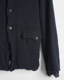 COMME des GARÇONS boiled wool military jacket