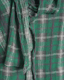 Yohji Yamamoto Ys plaid scarf top