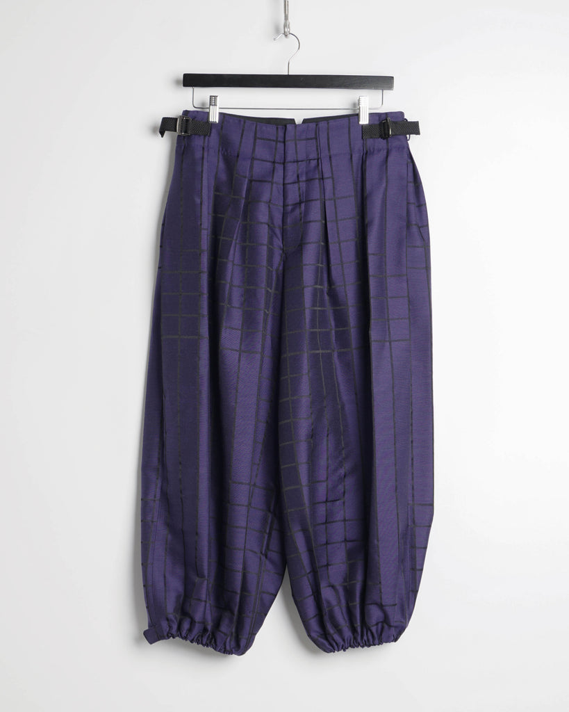 ISSEY MIYAKE grid pants