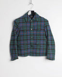 COMME des GARÇONS tricot tartan jacket