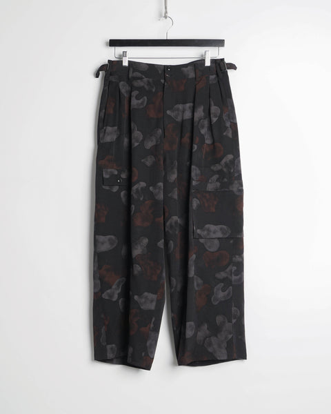 Yohji Yamamoto Pour Homme camo cargo trousers