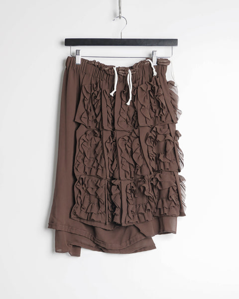 COMME des GARÇONS fantastic frill skirt pants