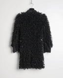 COMME des GARÇONS HOMME PLUS ruffle coat