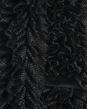 COMME des GARÇONS HOMME PLUS ruffle coat