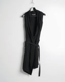 JUNYA WATANABE linen wrap dress