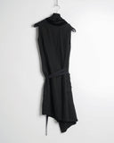 JUNYA WATANABE linen wrap dress