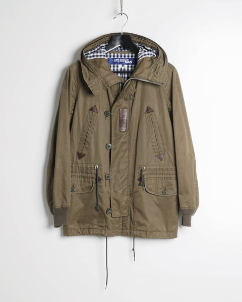 JUNYA WATANABE MAN cargo zip up parka