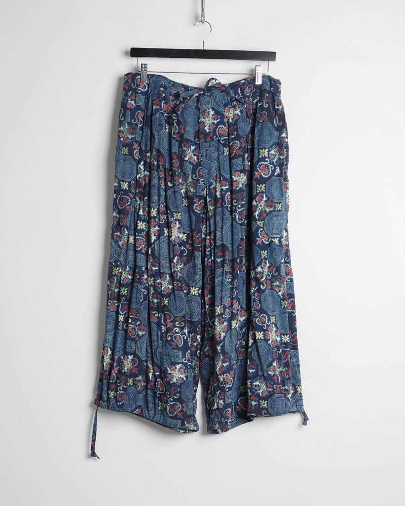 Yohji Yamamoto Pour Homme batik trousers