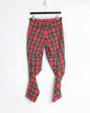 COMME des GARÇONS tartan twist pants