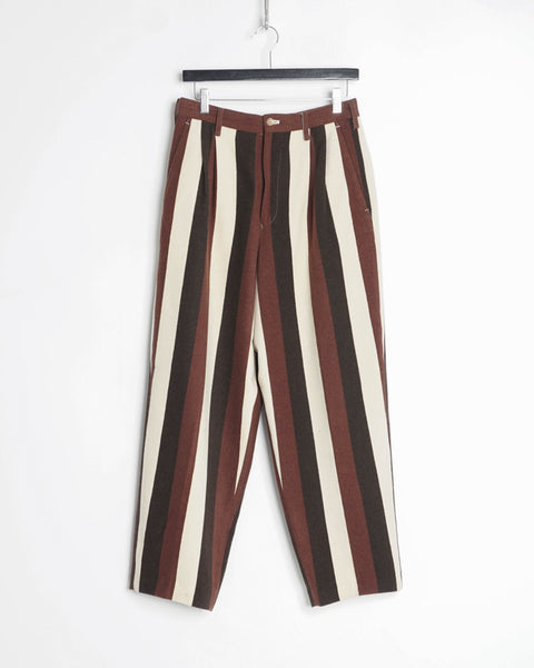 Yohji Yamamoto Pour Homme striped wool trousers