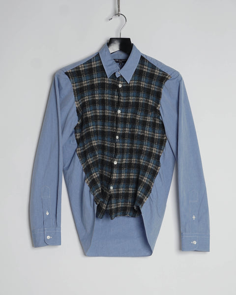 COMME des GARÇONS HOMME shrunken wool shirt