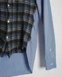 COMME des GARÇONS HOMME shrunken wool shirt