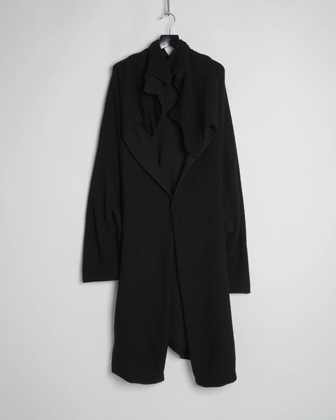 Yohji Yamamoto reversible woven duster coat