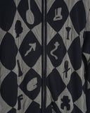 Yohji Yamamoto Pour Homme chess board cardigan