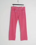 JUNYA WATANABE MAN pink dyed jeans