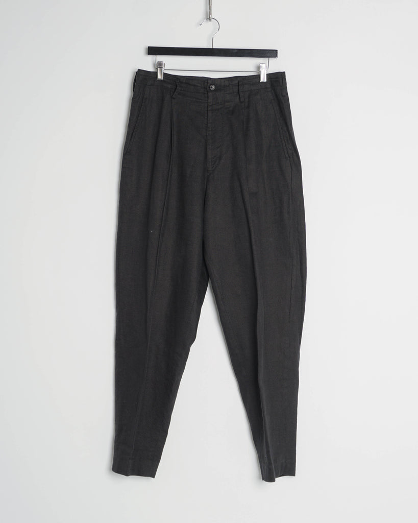 Yohji Yamamoto Pour Homme front pleat trousers