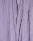 ISSEY MIYAKE lavender linen shirt