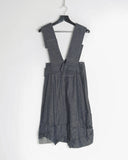 COMME des GARÇONS denim crush pinafore