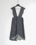 COMME des GARÇONS denim crush pinafore