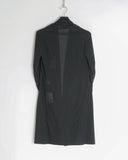 Yohji Yamamoto drop shoulder coat