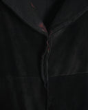 Yohji Yamamoto suede coat