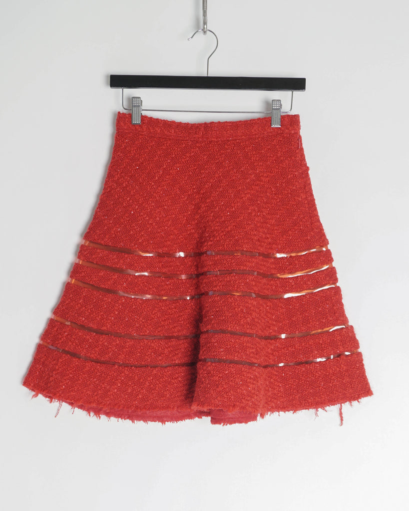 JUNYA WATANABE plastic trim skirt