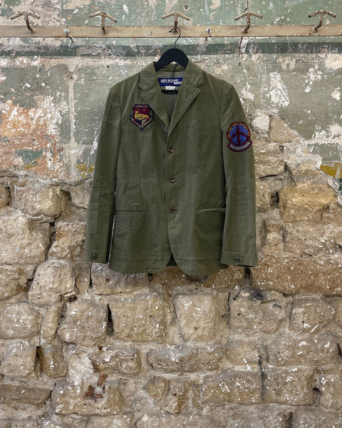 JUNYA WATANABE military patch jacket