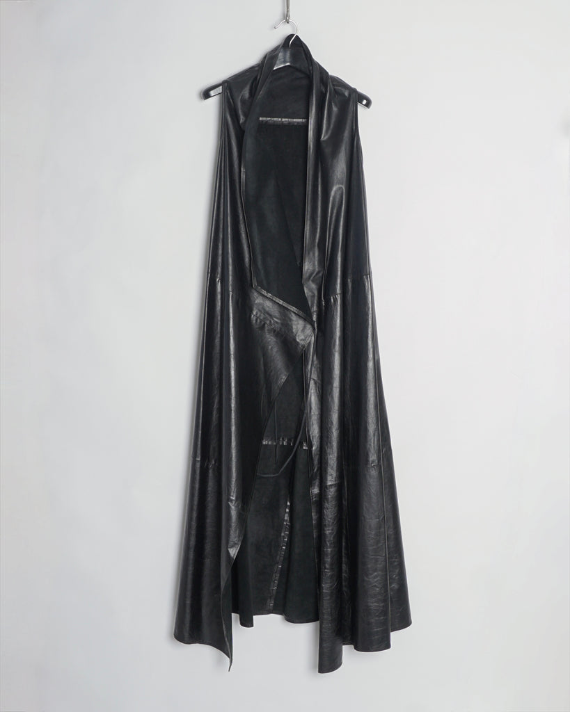 ANN DEMEULEMEESTER LEATHER DRESS