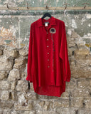 Yohji Yamamoto Pour Homme flower shirt