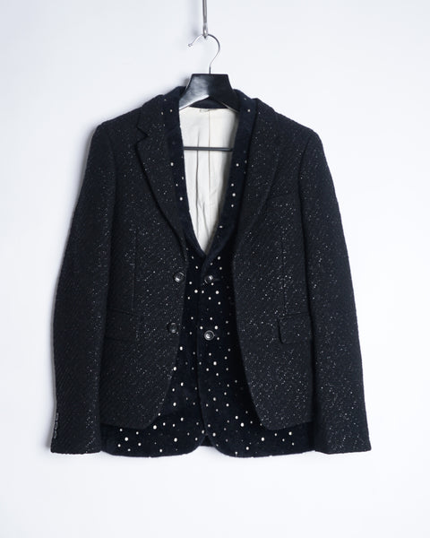 COMME DES GARÇONS HOMME PLUS DOUBLE LINED JACKET