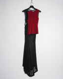 COMME des GARÇONS displaced bodice dress