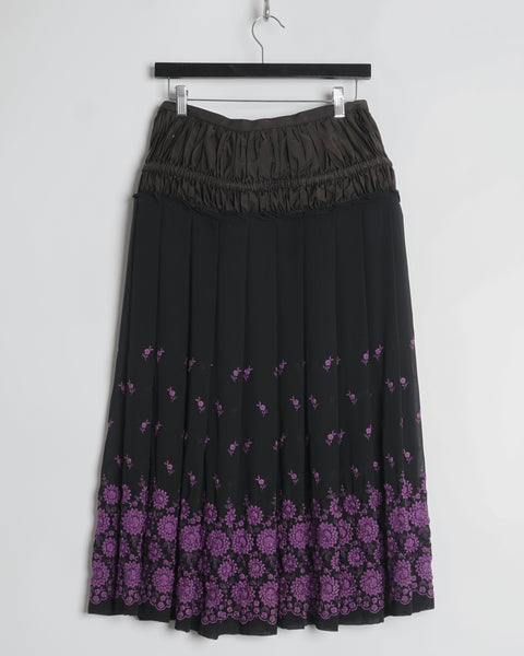 COMME des GARÇONS petticoat floral skirt