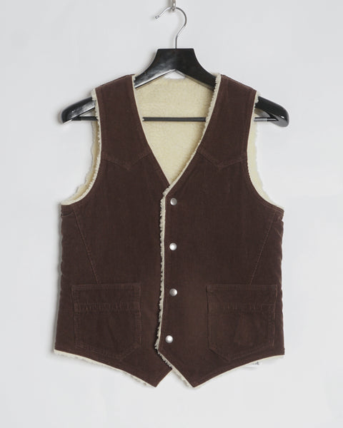 Number Nine shearling vest