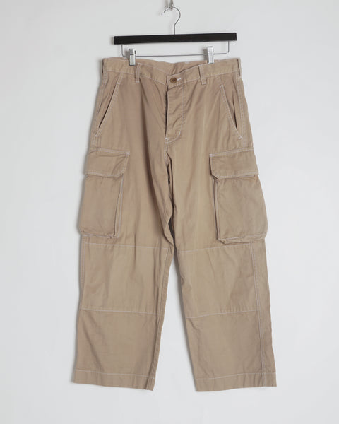 Yohji Yamamoto Y's 'we outside' cargo pants